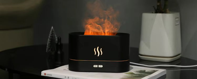 GlowGo Ambient Flame Diffuser Humidifier
